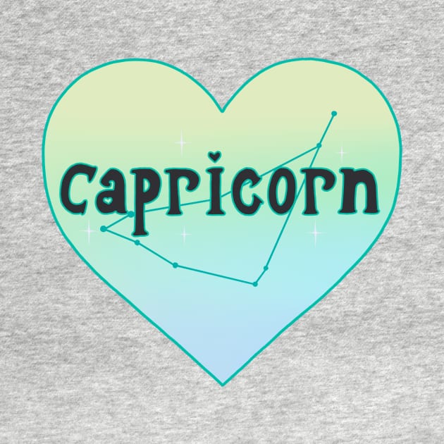 Capricorn Constellation Heart by novembersgirl